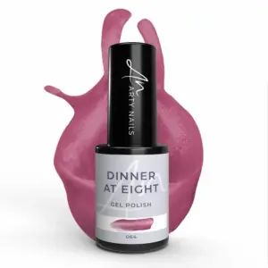 ARTY NAILS GEL LAK 64 DINNER AT EIGHT