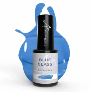 ARTY NAILS GEL LAK 135 BLUE GLASS
