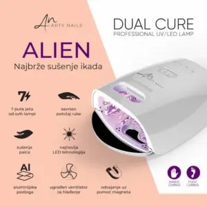 ARTY NAILS ALIEN DUAL CURE UV/LED LAMPA